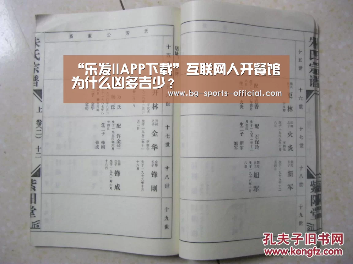 “乐发IIAPP下载”互联网人开餐馆为什么凶多吉少?(图4) 乐发II官方入口