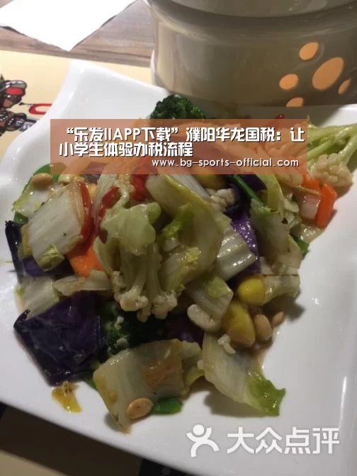 “乐发IIAPP下载”濮阳华龙国税:让小学生体验办税流程(图2) 乐发II官网